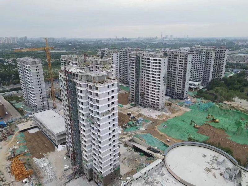 天津公司花海國際商住開發項目通過主體結構驗收