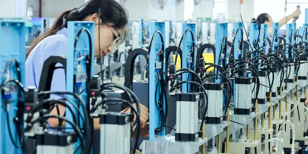 打片機生產(chǎn)流水線