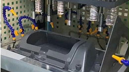 靈科超聲波-汽車配件熱熔焊接鉚接