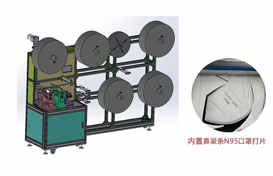 靈科N95口罩機(jī)半自動(dòng) 
