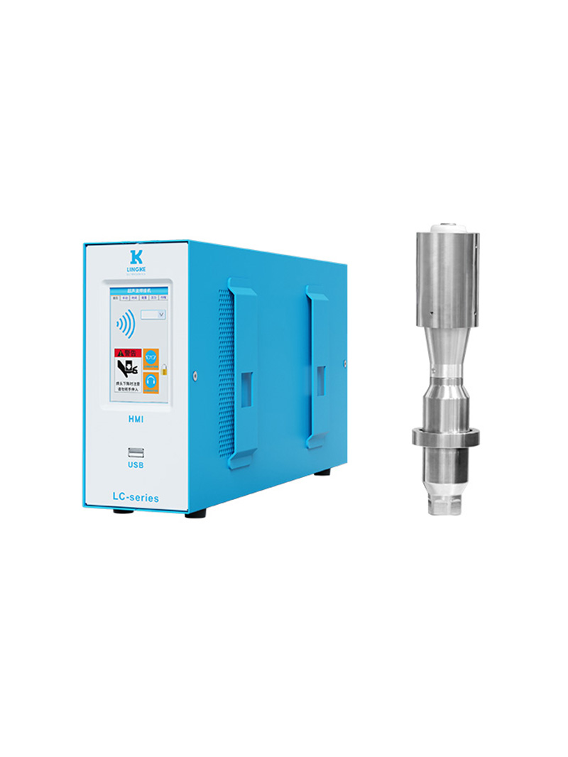 20kHz-1500W 數(shù)字 靈科超聲波發(fā)生器+超聲波換能器