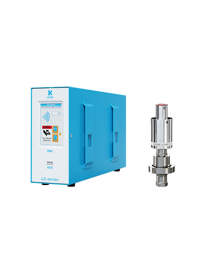 40kHz-1200W 數(shù)字 靈科超聲波發(fā)生器+超聲波換能器 夾持款